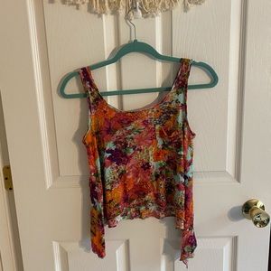 Delia’s Floral Crop Top